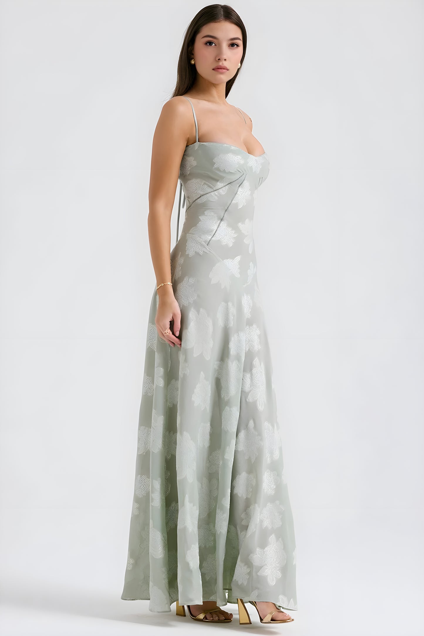 Maria™ | Dromerige Bloemenjurk